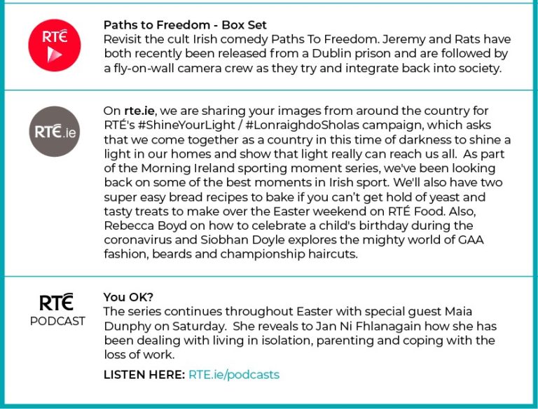 Easter Sunday on RTÉ – About RTÉ