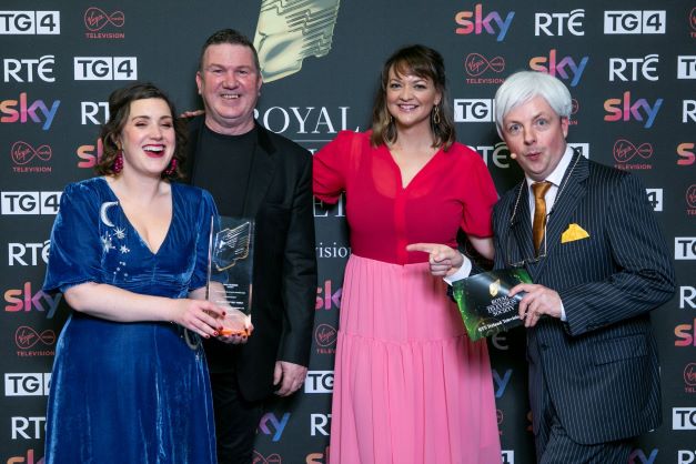 Image for Article:Six RTÉ shows take home gold as winners announced at prestigious RTS Ireland Television Awards 2022