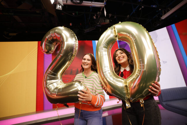 Image for Article:RTÉ news2day celebrates its 20th birthday with an interview with the President of Ireland 