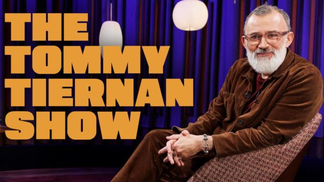 Image for Article:The Tommy Tiernan Show is back with a live audience this Saturday night